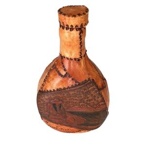 Leather bottle